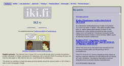Desktop Screenshot of iki.fi